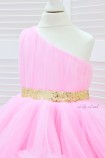Детское нарядное платье Дейзи, цвет розовый