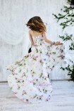 Жіноча сукня для фотосесії Еустома, квітковий принт