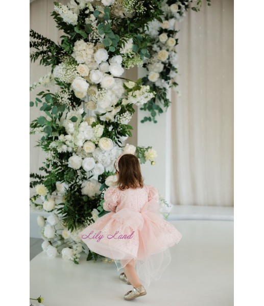 Детское платье Фелисити, в розовом цвете