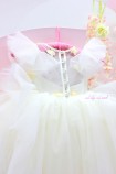 Детское нарядное платье Флори, цвет белый