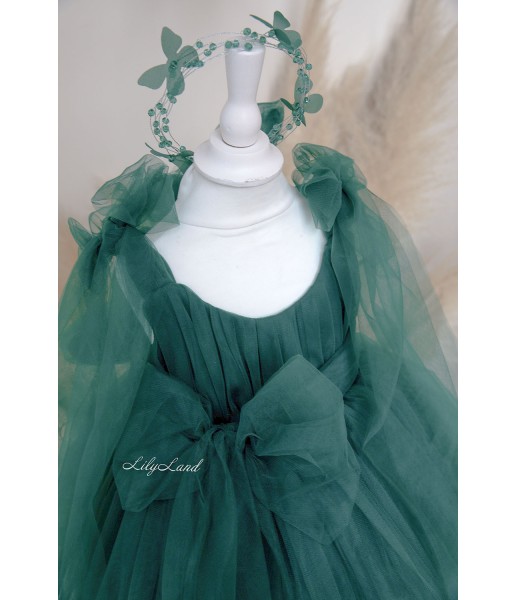Дитяча святкова сукня Фріда, колір Зелений