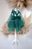 Детское нарядное платье Фрида, цвет Зеленый