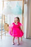 Дитяча святкова сукня Фріда, колір Яскраво-рожева