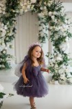 Дитяча святкова сукня Фріда, колір Темна Лаванда