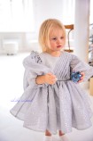 Детское нарядное платье Голди, цвет серебро