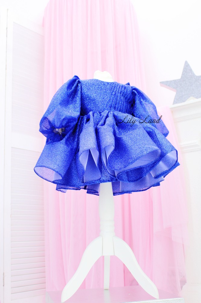 Дитяча святкова сукня Голді, колір Синій