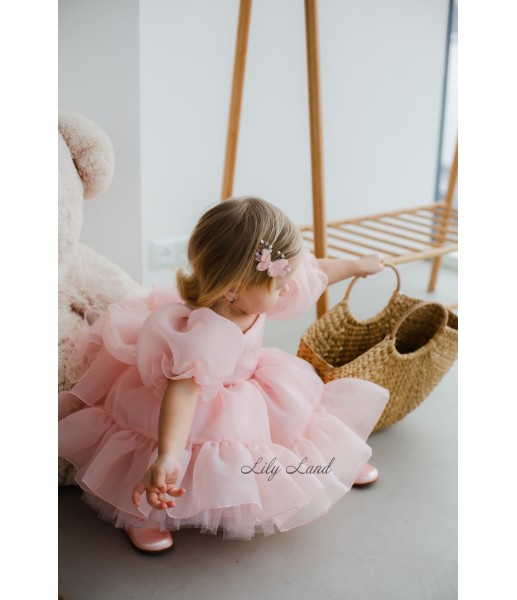 Дитяча святкова сукня Марсель, колір Світло-Рожевий