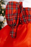 Комплект нарядных платьев Новый год 3, цвет красный