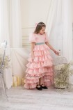 Дитяча святкова сукня Джулія, колір Ніжно-рожевий