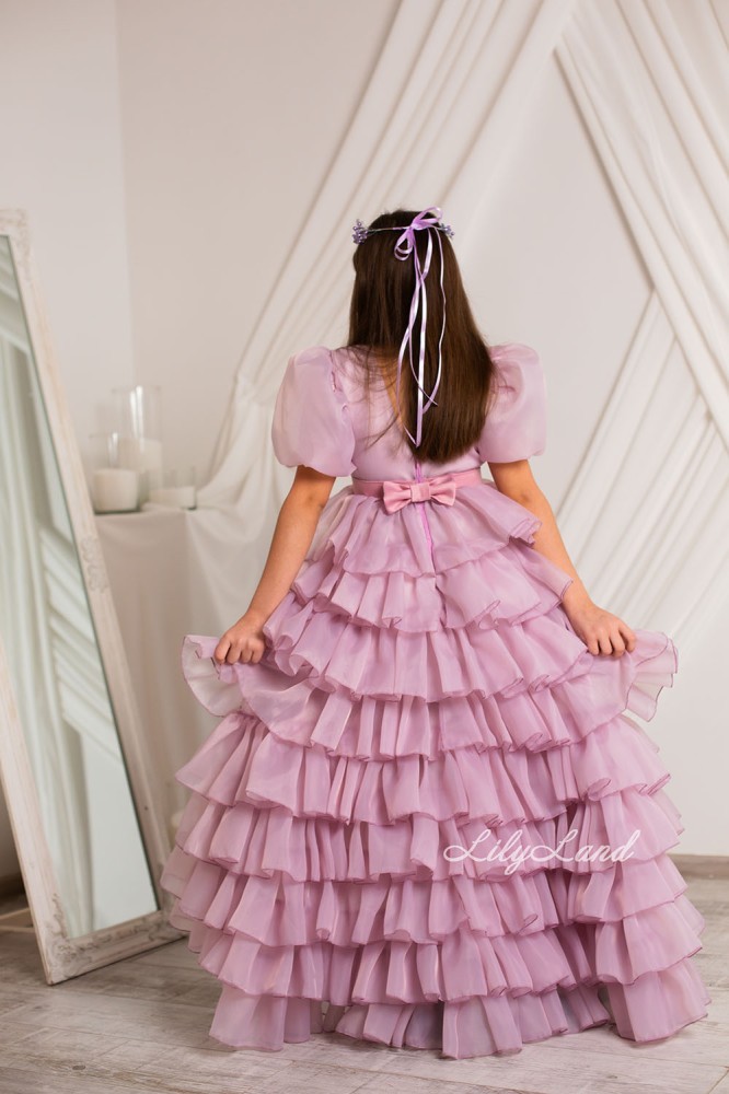 Детское праздничное платье Джулия, цвет Лаванда