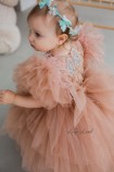 Детское нарядное платье Келли, цвет Капучино