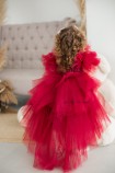 Детское нарядное платье Келли, цвет бордовый