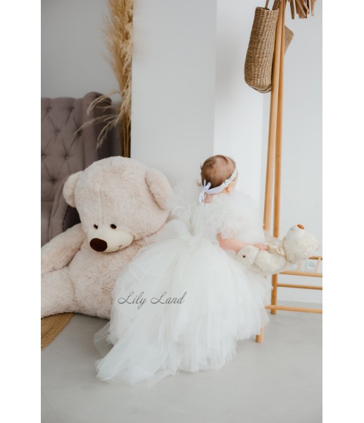 Детское нарядное платье Келли, цвет Айвори