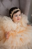 Детское нарядное платье Келли, цвет Персик