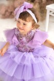 Детское нарядное платье Флори, цвет лаванда