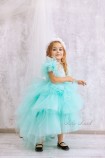 Дитяча святкова сукня Келлі в кольорі м'ята