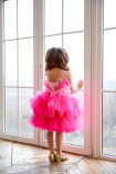 Детское нарядное платье Хлоя, цвет барби