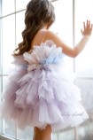 Детское нарядное платье Хлоя, цвет лаванда