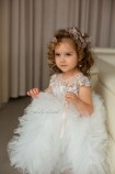 Детское нарядное платье Лель, цвет айвори
