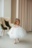 Детское нарядное платье Лель, цвет айвори