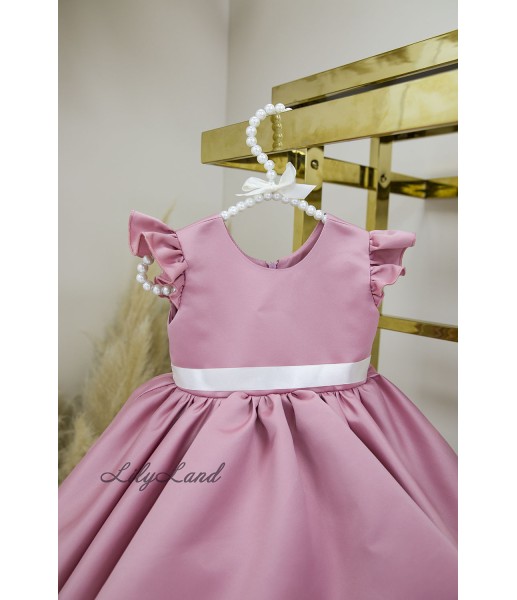 Детское праздничное платье Лидия, цвет Чайная Роза