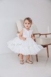 Дитяча святкова сукня Лілу, колір білий