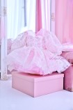Детское нарядное платье Марта, цвет розовый