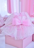 Детское нарядное платье Марта, цвет розовый