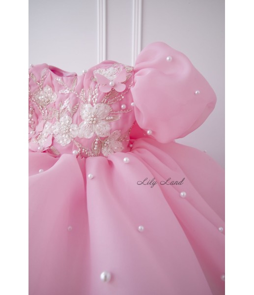 Дитяча святкова сукня Мія, колір Рожевий
