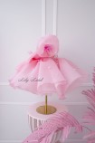 Детское нарядное платье Мия, цвет Розовый