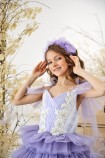 Детское нарядное платье Миннесота, в лавандовом цвете
