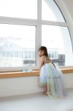 Детское платье MyLittlePonny Топ пайеткая, разноцветная юбка в пастельных тонах