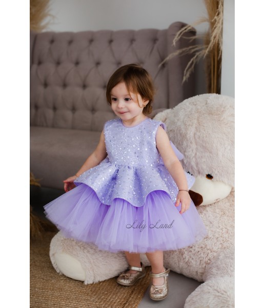 Дитяча святкова сукня Ненсі, колір Світла Лаванда