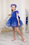 Дитяча святкова сукня Наталі, колір Синій Електрик