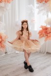 Дитяча святкова сукня Наталі, колір Золото