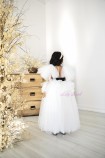 Детское нарядное платье Нью-Йорк, в белом цвете