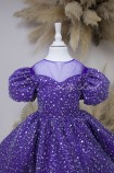 Детское платье Нора, в сереневом цвете