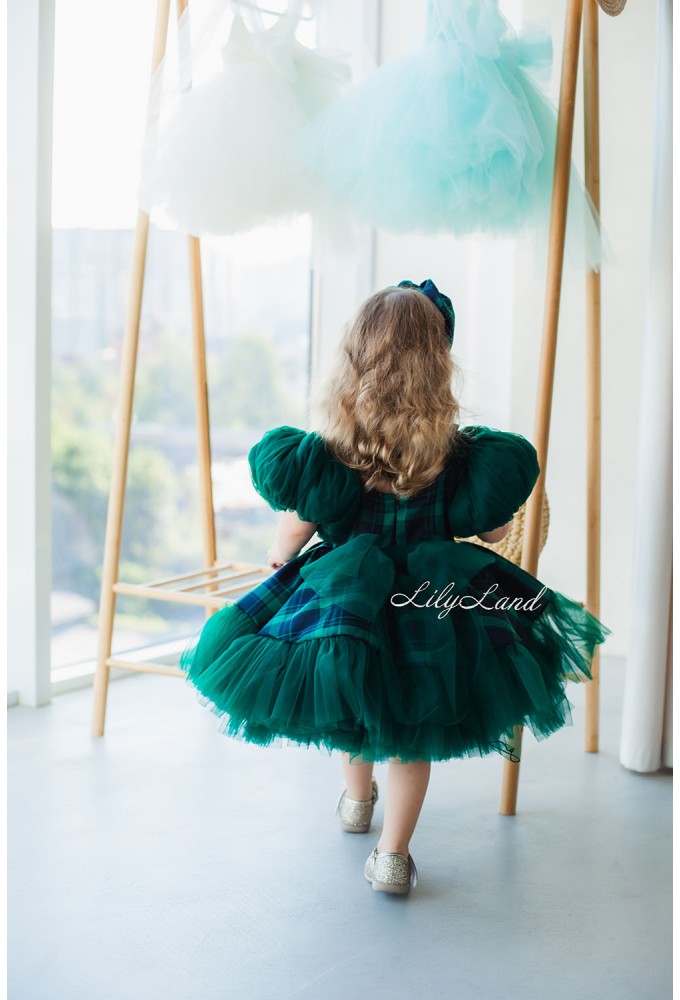Дитяча святкова сукня Новий Рік 4, колір Зелений
