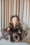 Детское нарядное платье Риана, цвет Леопард коричневый