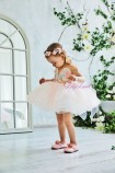 Детское нарядное платье Сакура, цвет розовый