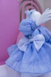 Детское нарядное платье Сэнди, цвет синий 