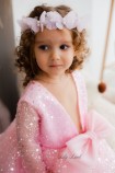 Детское нарядное платье Селеста, цвет розовый