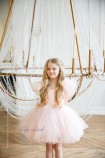 Детское нарядное платье Шанти, цвет нежно розовый