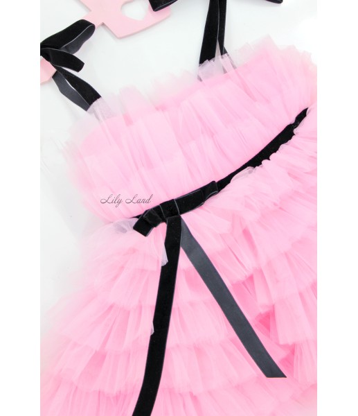 Детское нарядное платье Софи, цвет нежно розовый