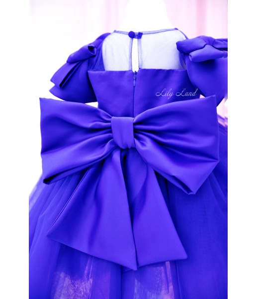 Дитяча святкова сукня Соня в синьому кольорі