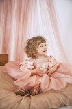 Детское нарядное платье Соня, цвет персик