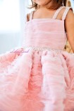 Детское нарядное платье Тереза, цвет розовый