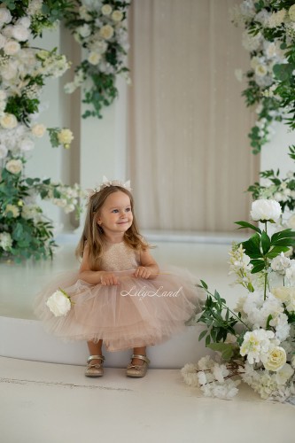 Детское нарядное платье Ванесса Детское нарядное платье Ванесса