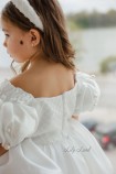 Детское нарядное платье Венеция, цвет Айвори