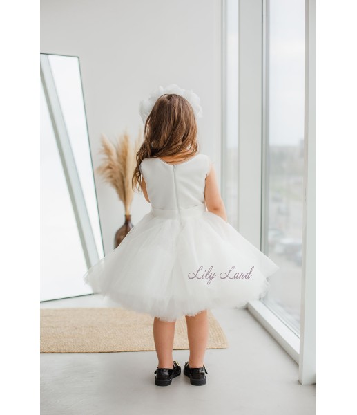 Дитяча святкова сукня Сьюзі, колір айворі